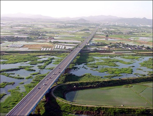 Aerial Manggyeonggang