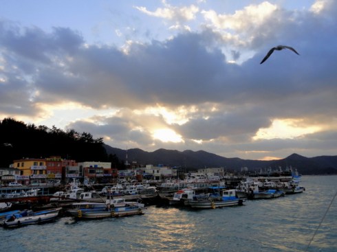 Sunset at Yeri Harbor
