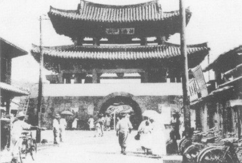 Pungnammun in the 19th century. Source.