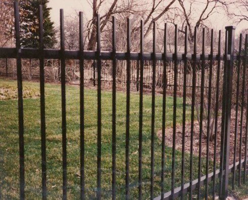 iron fence