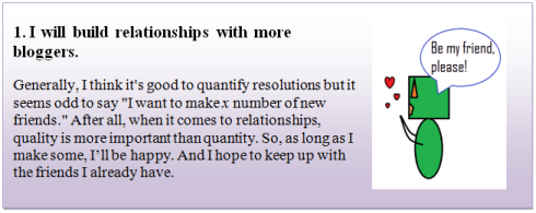 New Years Resolution 1