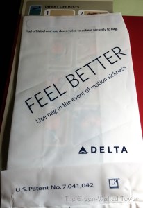 I saw on a flight for my job interview. It seemed like desperate pleading to me. Thus, this story.