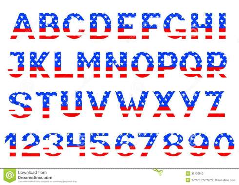 The current American alphabet [*]